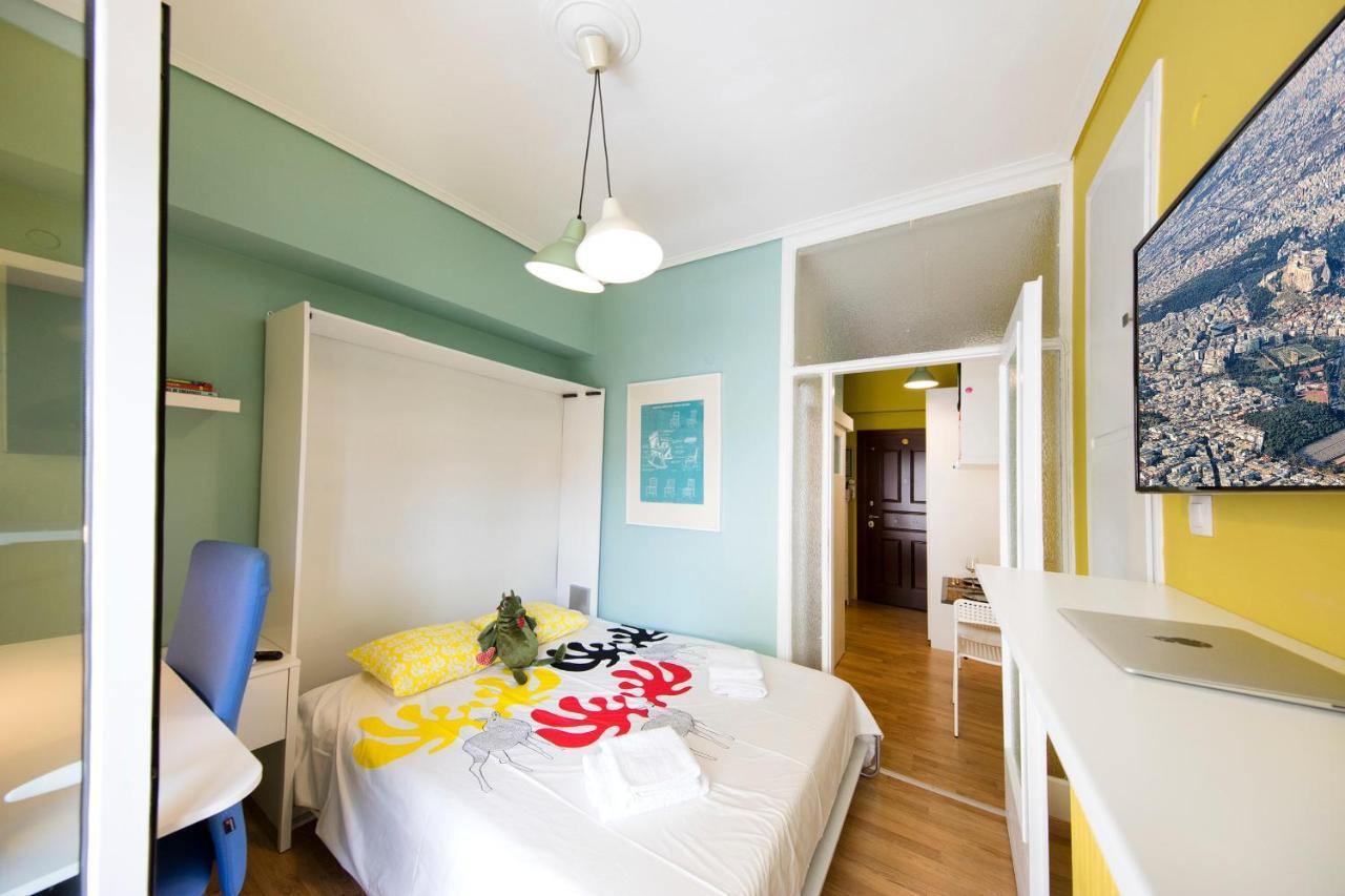 Apartmán Startupper'S Pad In Real Athenian Neighbourhood Exteriér fotografie