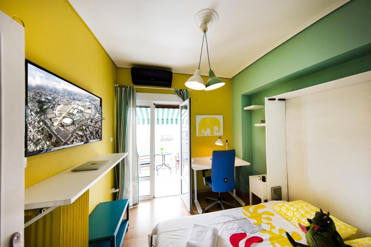 Apartmán Startupper'S Pad In Real Athenian Neighbourhood Exteriér fotografie